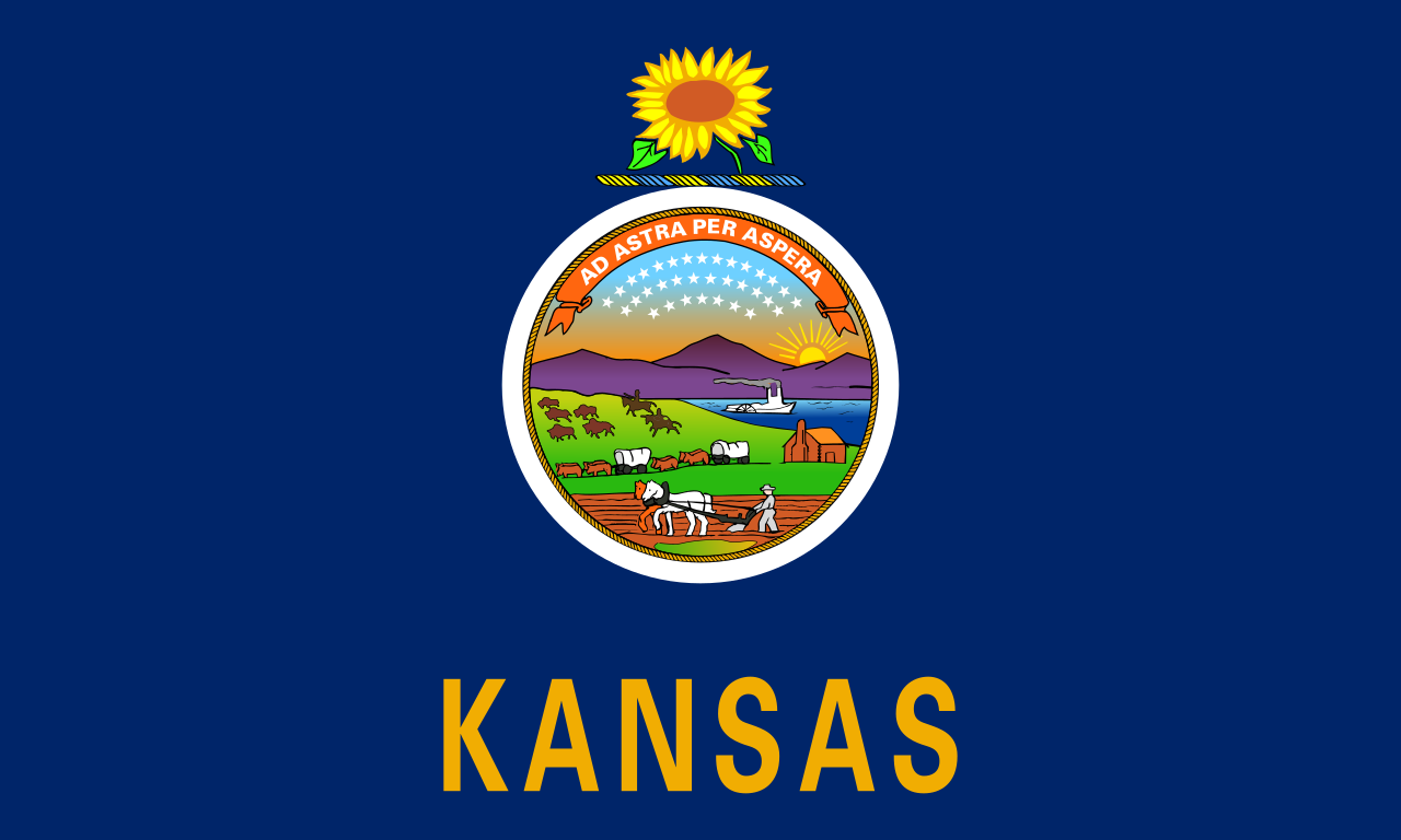 Flag of Kansas.svg