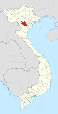 Hoa Binh in Vietnam.svg