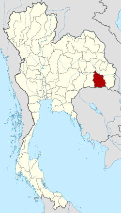 Thailand Sisaket locator map.svg