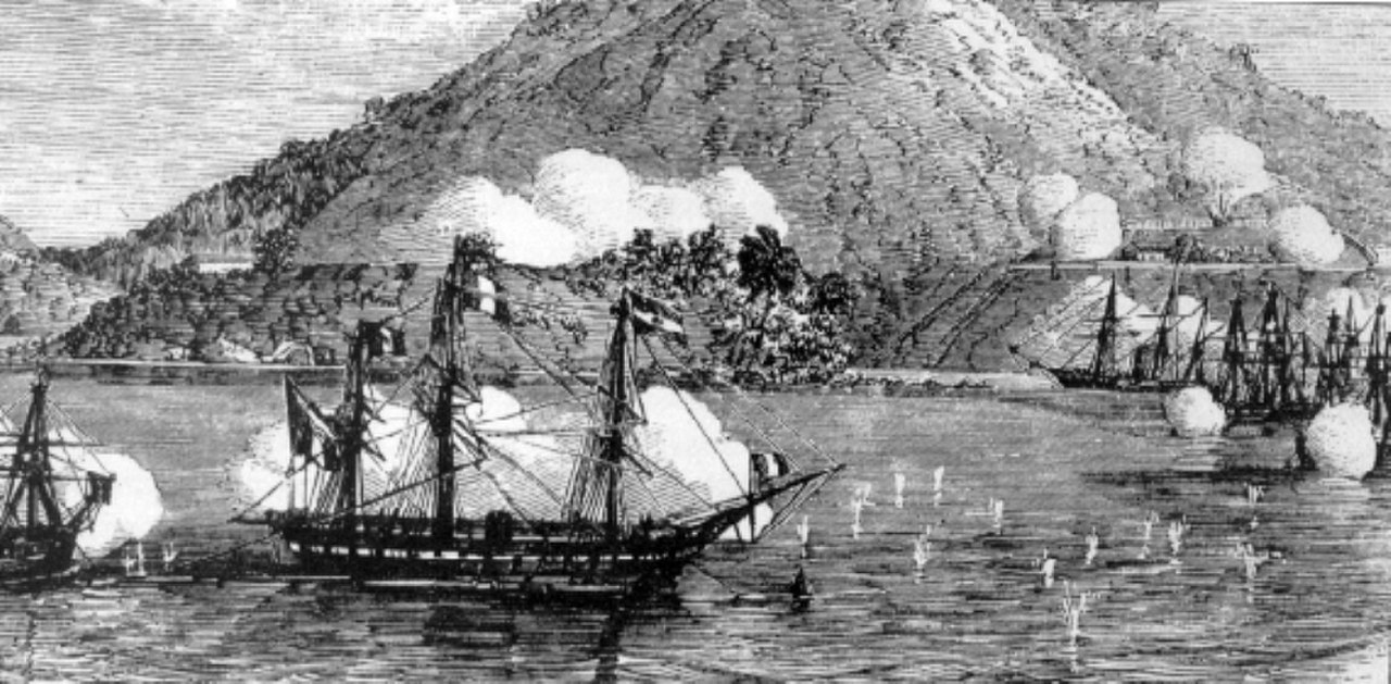 French ships at Danang 1858.jpg